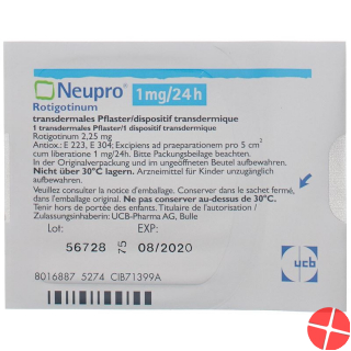 Neupro Matrixpfl 1 Mg/24h (neu) 28 Stück