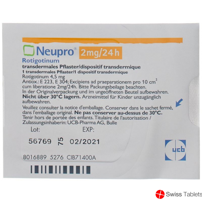 Neupro Matrixpfl 2 Mg/24h (neu) 28 Stück buy online