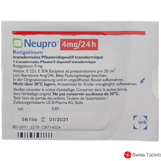 Neupro Matrixpfl 4 Mg/24h (neu) 28 Stück buy online