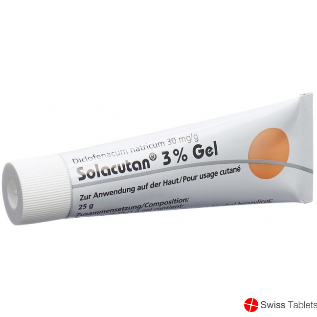 Solacutan Gel 3% Tube 25g buy online