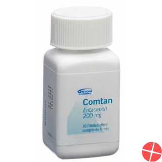Comtan Filmtabletten 200mg Dose 30 Stück