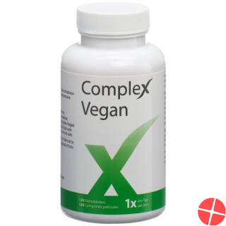 Complex Vegan Filmtablet tin 120 pieces