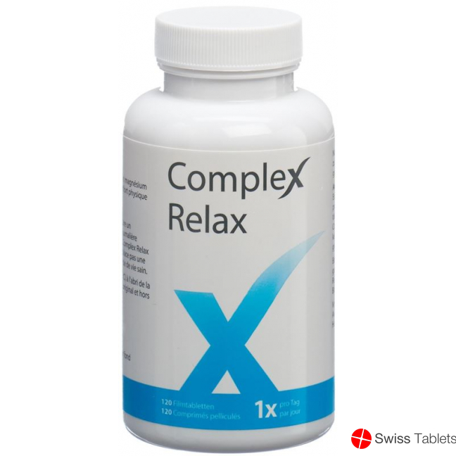 Complex Relax Filmtablet tin 120 pieces buy online