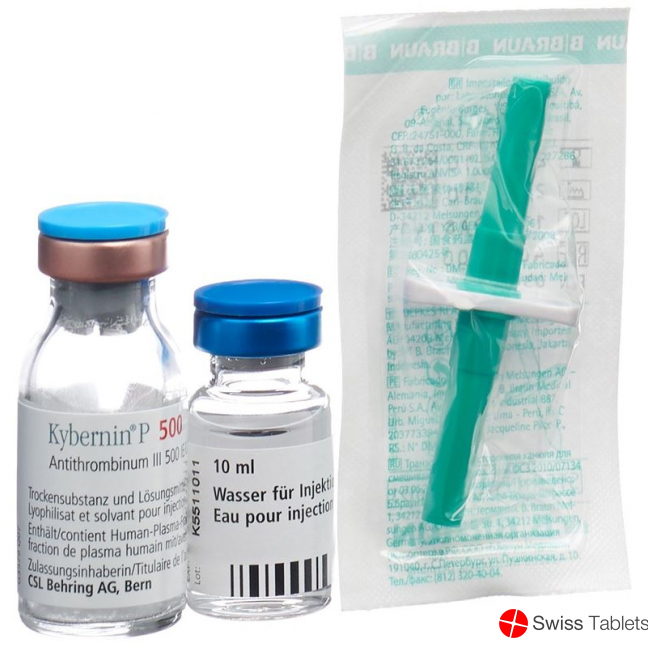 Kybernin P Trockensubstanz 500 Ie C Solv Flasche buy online