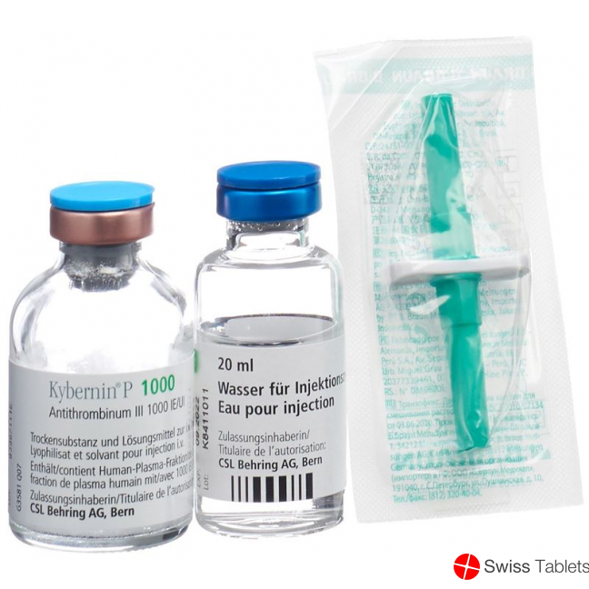 Kybernin P Trockensubstanz 1000 Ie C Solv Flasche buy online