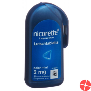 Nicorette Polar Mint Lutschtabletten 2mg 80 Stück