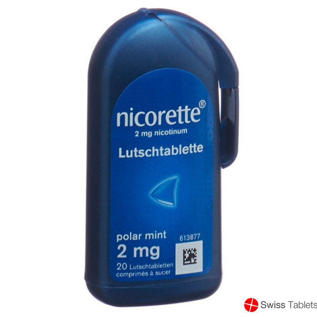 Nicorette Polar Mint Lutschtabletten 2mg 80 Stück buy online