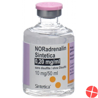 Noradrenalin Sint 0.2mg/ml (50ml) O Disulf Vial