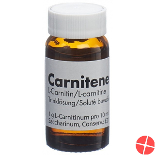 Carnitene Lösung 1g/10ml 10 Flasche 10ml