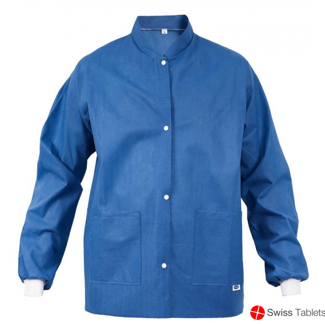 Foliodress Suit Comfort Jacke L Blau 30 Stück buy online