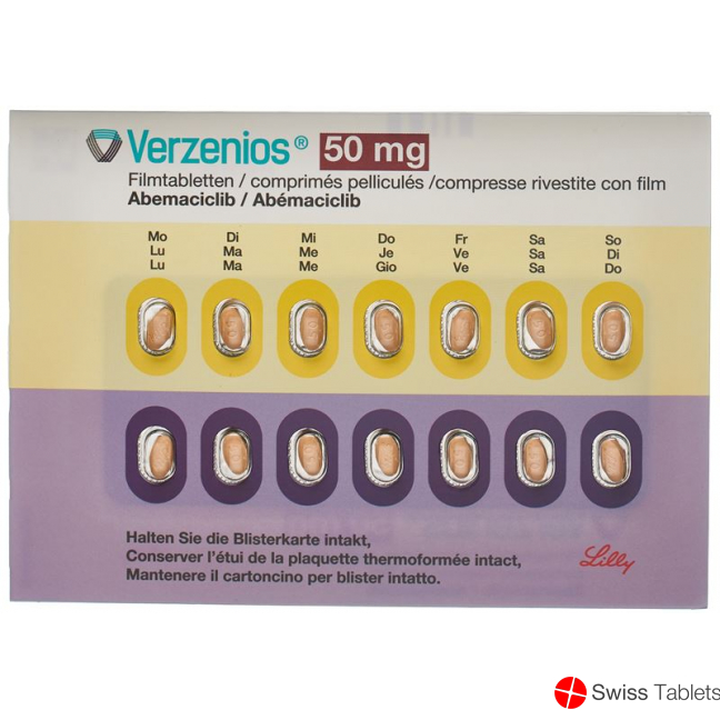 Verzenios Filmtabletten 50mg 28 Stück buy online
