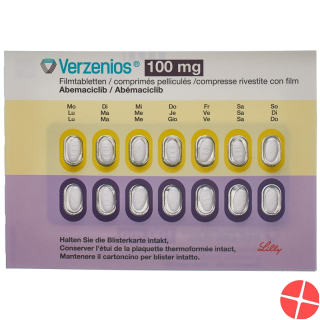 Verzenios Filmtabletten 100mg 56 Stück