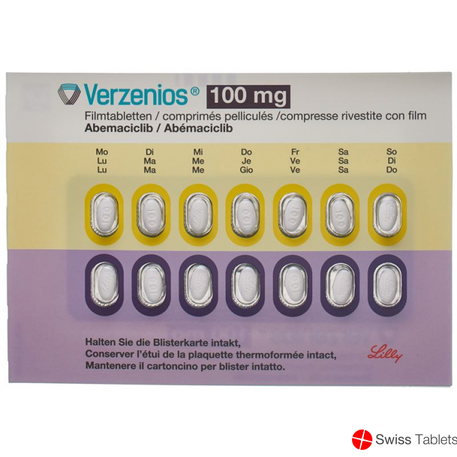 Verzenios Filmtabletten 100mg 56 Stück buy online