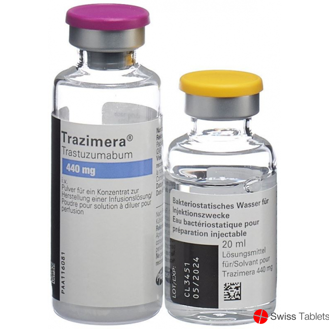 Trazimera Trockensubstanz 440mg C Solv Durchstechflasche buy online
