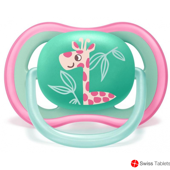 Avent Philips Schnul Ultra Air 18m+ Girl Giraf/bae buy online