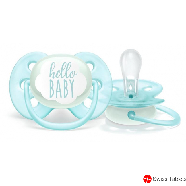 Avent Philips Schnuller Ultrasoft 0-6m Boy Deko buy online