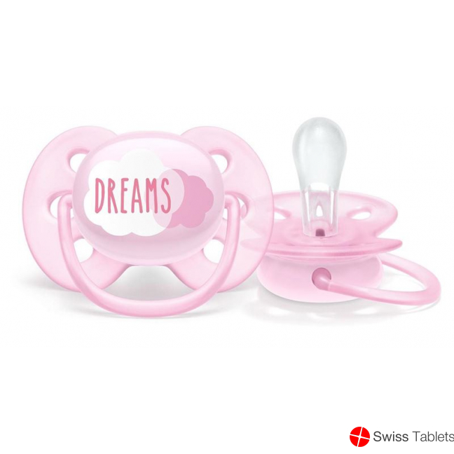 Avent Philips Schnuller Ultrasoft 0-6m Girl Deko buy online
