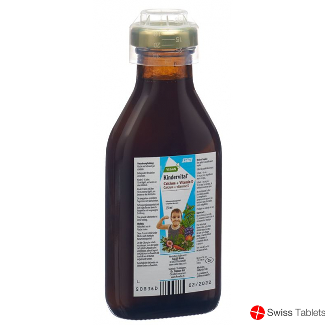 Salus Calcium+ Vitamin D Bio bottle 250ml buy online