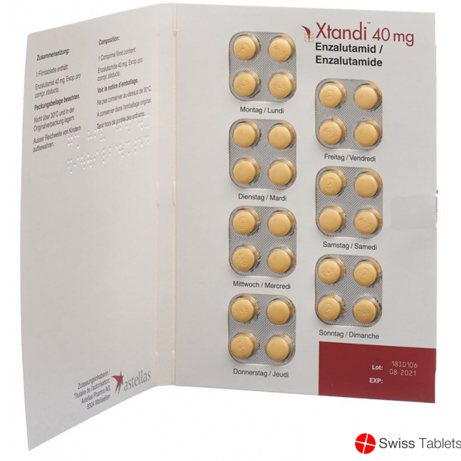 Xtandi Filmtabl 40 mg 112 pcs
