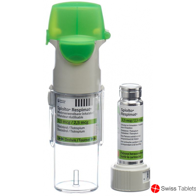 Spiolto Respimat Inhal Lös 2.5 mcg / stroke reusable 60 Dos