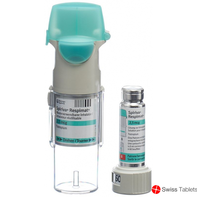 Spiriva Respimat Inhal Lös 2.5 mcg / stroke reusable 60 Dos