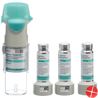 Spiriva Respimat Inhal Lös 2.5 mcg / stroke reusable 3 x 60 Dos