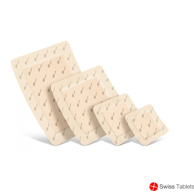 Suprasorb P Sensitive Border 7.5x8.5cm 10 Stück buy online