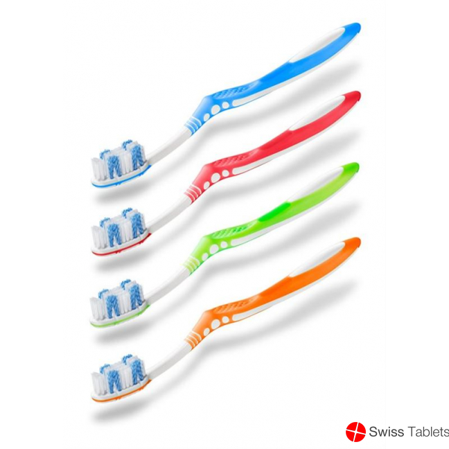 Trisa Flexible White Toothbrush Medium Duo buy online