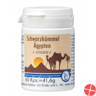 Canea Pharma Schwarzkümmel Aegypt Vit E Kapseln 60 S