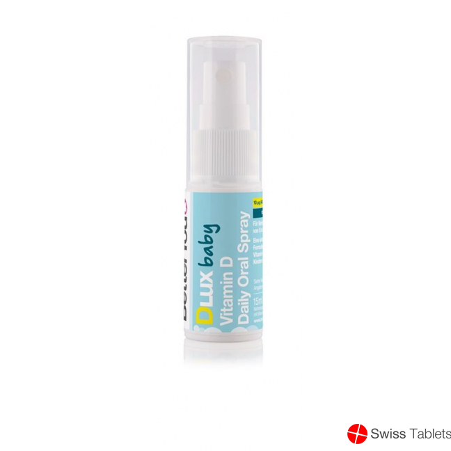 BetterYou Dlux Baby Vitamin D Daily Oral Spray 15ml buy online