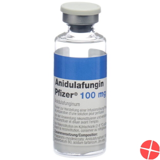 Anidulafungin Pfizer Trockensubstanz 100mg Durchstechflasche