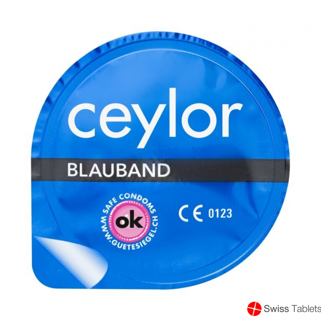 Ceylor blueribbon condoms with reservoir 3 pieces buy online