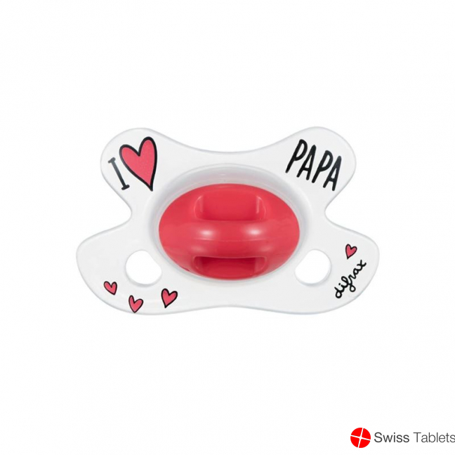 Difrax Nuggi Natural -2/+2m I Love Silicone buy online