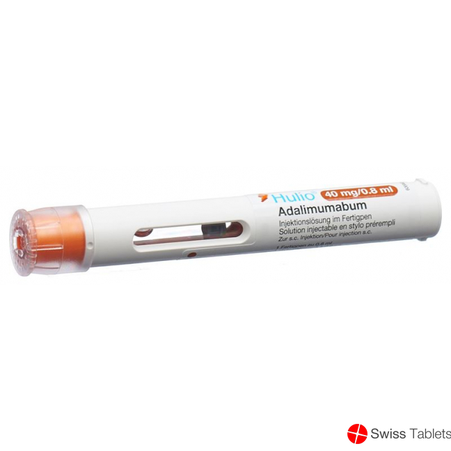 Hulio Injektionslösung 40mg/0.8ml Fertpen 2x 0.8ml buy online