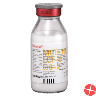 Lipoplus Braun Infusionsemulsion 20% 10 Glasflasche 250ml