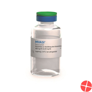 Mvasi Infusionskonzentrat 400mg/16ml Durchstechflasche 16ml