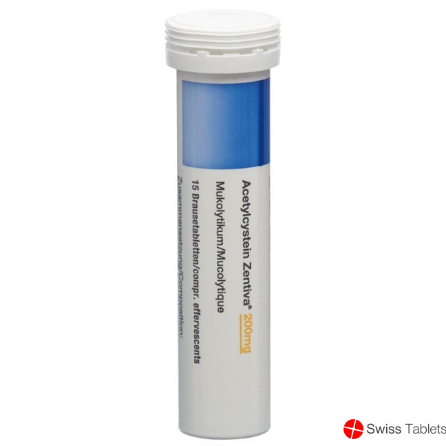 Acetylcystein Zentiva Brausetabletten 200mg 30 Stück buy online
