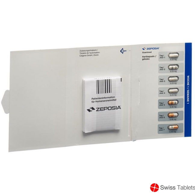 Zeposia Starterpack Kapseln 4x0.23mg 3x0.46mg 7 Stück buy online