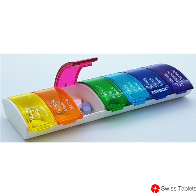 Anabox Medidispenser 1x7 Bunt D/f/i im Blister buy online