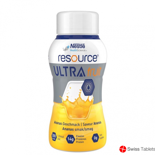 Resource Ultra Fruit Ananas 4 Flasche 200ml buy online