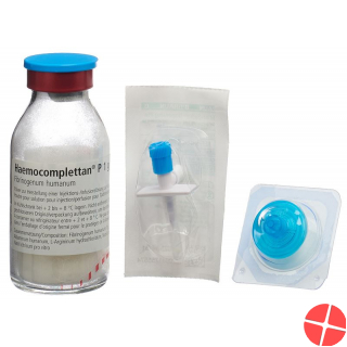 Haemocomplettan P Trockensubstanz 1g i.v. Flasche