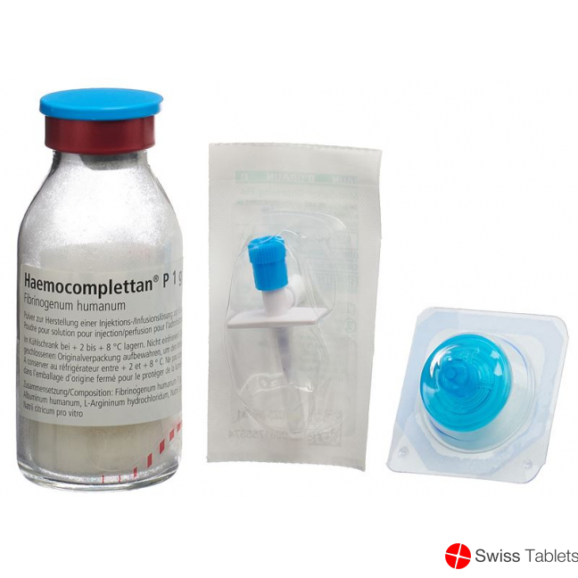 Haemocomplettan P Trockensubstanz 1g i.v. Flasche buy online