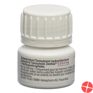 Dutasterid Tamsulosin Zentiva 0.5/0.4mg Flasche 7 Stück