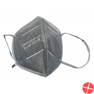 Vasano Maske Ffp2 Grau Versiegelt D/f/i 20 Stück