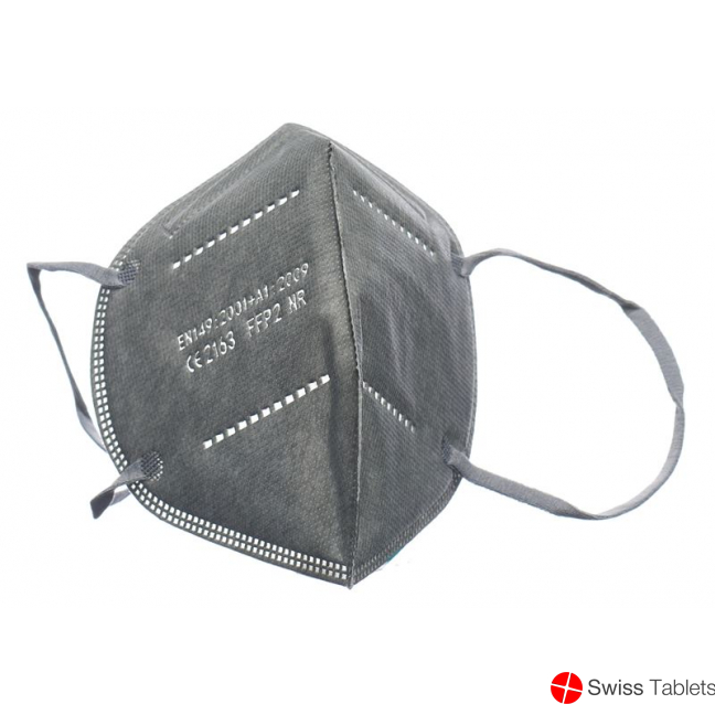 Vasano Maske Ffp2 Grau Versiegelt D/f/i 20 Stück buy online
