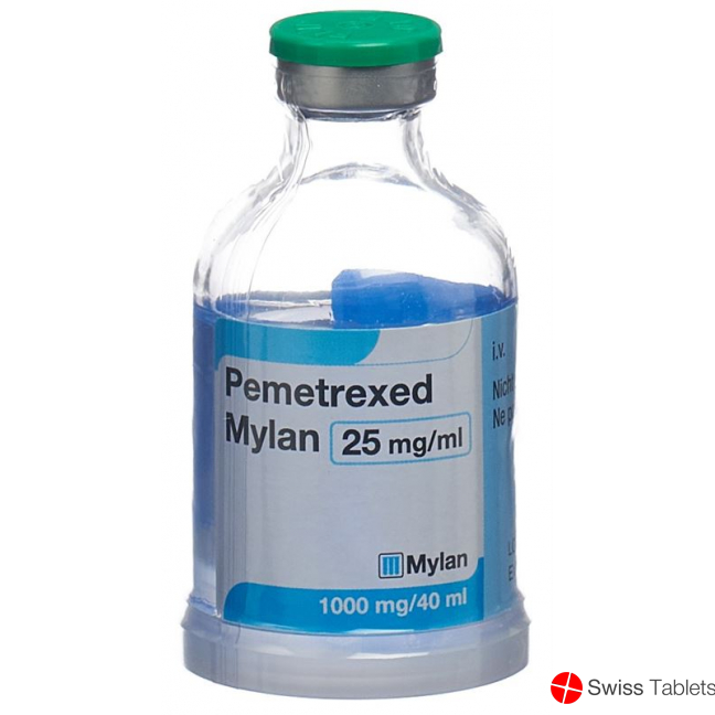 Pemetrexed Mylan Infusionskonzentrat 1000mg/40ml Durchstechflasche buy online
