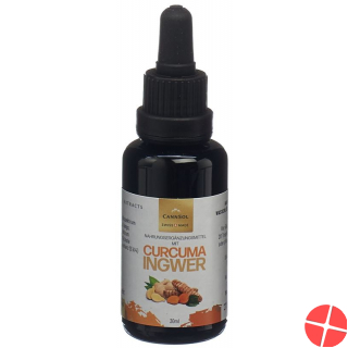 Cannsol Curcuma Ingwer Max Bioverf Pip Flasche 30ml