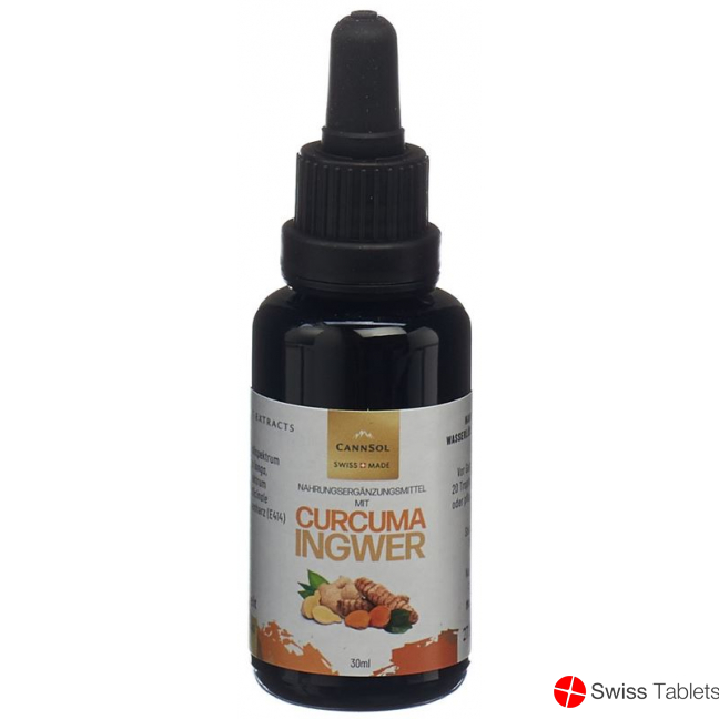Cannsol Curcuma Ingwer Max Bioverf Pip Flasche 30ml buy online