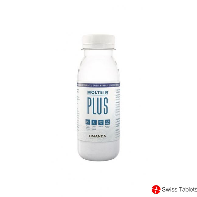 Moltein Plus 2.5 Heidelbeere 6 Flasche 50g buy online