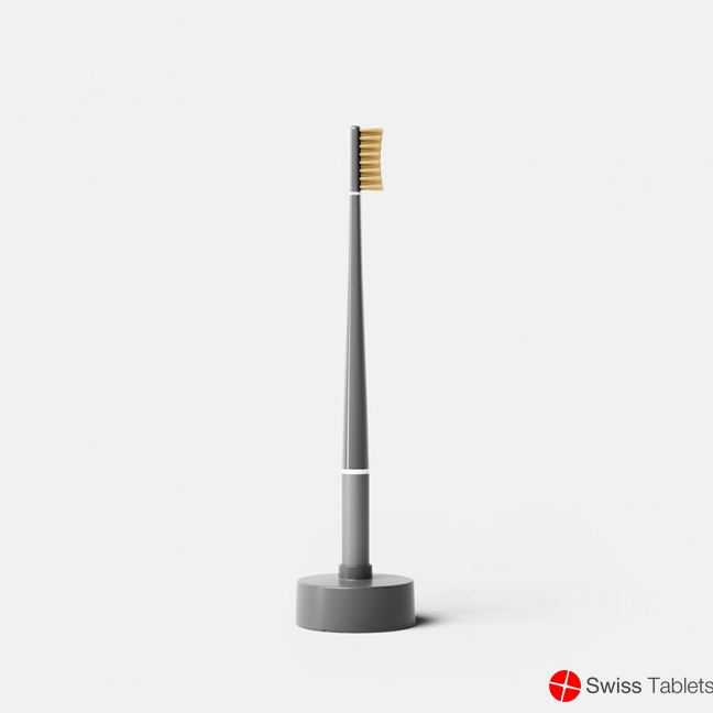 Piuma Toothbrush+base Gray Vitamin C Medium buy online